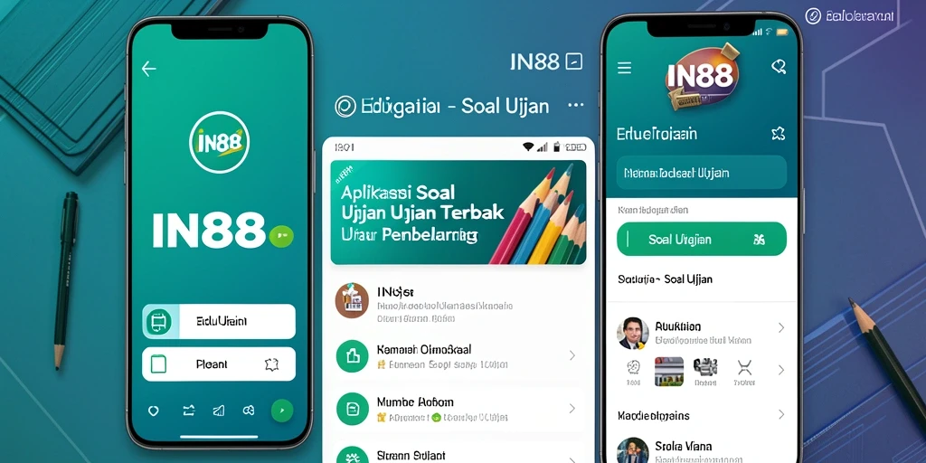 Antarmuka aplikasi IN88 yang intuitif dan fungsional.