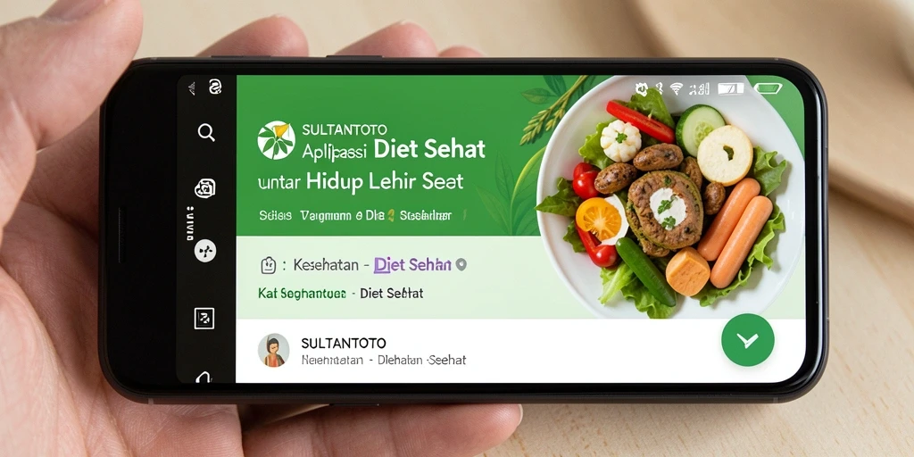 Tampilan antarmuka SULTANTOTO yang menarik dan fungsional.