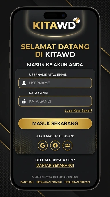 Panduan Masuk Akun Kitawd untuk Pengguna Android